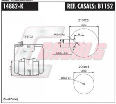 CASALS B1152 - SUS.NEUMATICA MAN 4882 N1 P05