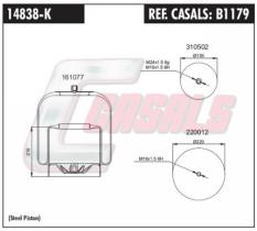 CASALS B1179 - SUS.NEUMATICA MERCEDES GIGANT