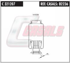 CASALS B2236 - FUELLE CABINA SCANIA SERIE P,R,T DELAN.