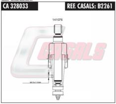 CASALS B2261 - FUELLE SUSP.CABINA DAF