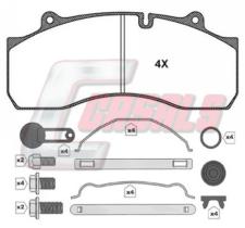 CASALS BKM143 - KIT PASTILLAS DE FRENO WVA.29143