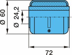 Bpw 0203142400 - CASQUILLO               Ø24,2/Ø60/72