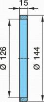 Bpw 0331007210 - RING  POLRAD       Z= 80     GESCHRUMPFT