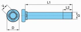 Bpw 0334105020 - TORNILLO           M30X180/40        GEO