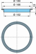 Bpw 0531008521 - CORONA ABS  POR APRIETE 8T  100   DIENTES