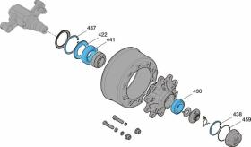 Bpw 0980107340 - KIT REP. RODAMIENTOS ECO-P2 REDU