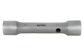 Cofan 09512309 - LLAVE DE TUBO DOBLE BOCA 24-26