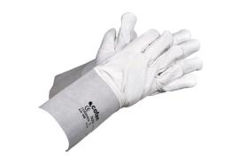 Cofan 1100008010 - Guantes de Piel Flor Vacuno con Manguitos 13 cm