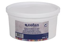 Cofan 15002360 - MASILLA PLÁSTICA AL AGUA (250 ML)