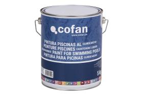 Cofan 15002395 - PINTURA PISCINAS CLOROCAUCHO (AZUL 5 KG)
