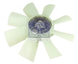 DT Spare Parts 111327 - Ventilador con embrague