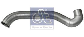DT Spare Parts 112354 - Tubo final de escape