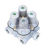DT Spare Parts 244043 - Válvula de protección de 4 circuitos