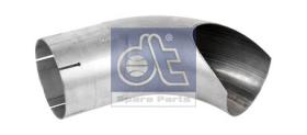 DT Spare Parts 325248 - Tubo final de escape