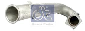 DT Spare Parts 511012 - Tubo final de escape