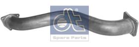 DT Spare Parts 511015 - Tubo de escape delantero