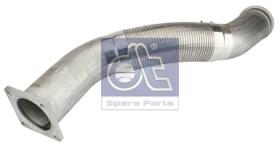 DT Spare Parts 511020 - Tubo de escape delantero