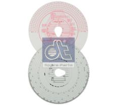 DT Spare Parts 682392 - Juego de discos de tacógrafo