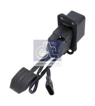 DT Spare Parts 715500 - Pedal del acelerador