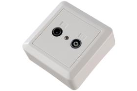 Cofan 51001053 - BASE 2 TOMAS ANTENA SUPERFICIE MACHO/HEMBRA