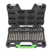 JBM Herramientas 50983 - ESTUCHE DE 42 PIEZAS PARA TORNILLOS HEX, 12 CANTOS Y TORX