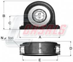 CASALS ST37 - SOPORTE TRANSMISION 60X22X86X220