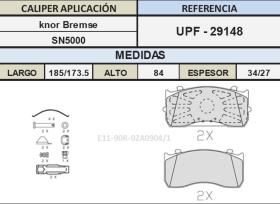 TRUCKLINE UPF29148 - JGO. PASTILLAS, MAN TGL- MERCEDES ATEGO