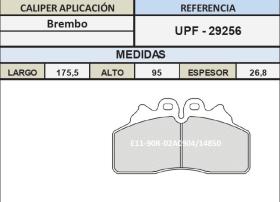 TRUCKLINE UPF29256 - JGO. PASTILLAS IVECO