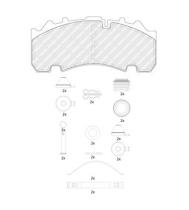 Ferodo FCV4583B - PASTILLA FRENO-COM/IND