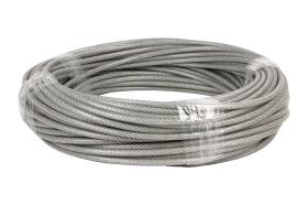 Cofan 00503004 - CABLE ACERO (4mm) 2X4MM  6X7+1 PLAST.  (50M)