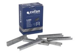 Cofan 09002050 - CAJA DE GRAPAS 53/6MM (5.000 PCS)