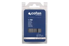 Cofan 09002061B - BLISTER CLAVOS SIN CABEZA W-15MM (2.000 PCS)