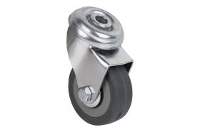 Cofan 09403634 - RUEDA GOMA/GRIS PASANTE Ø40X18MM