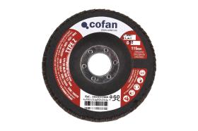 Cofan 103211580 - DISCO BASIC LAMINADO PLANO 115 MM. G-80 ZIRCONIO