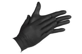 Cofan 11000015M - Guantes Nitrilo Negro 100 uds