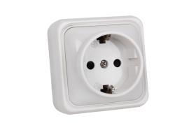 Cofan 51001216 - BASE BIPOLAR SUPERFICIE MOD.ATLANTIS 16A. BLANCO
