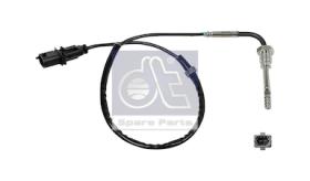 DT Spare Parts 760507 - Sensor de temperatura de gases de escape