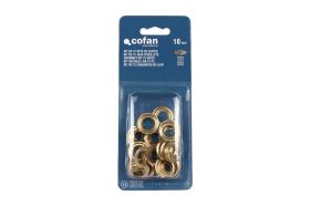 Cofan 09510502 - KIT DE 12 SETS DE OJETES 10 MM