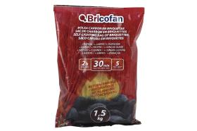 Cofan 43050112 - BOLSA CARBON EN BRIQUETAS AUTOENCENDIBLE 1,5 Kgs