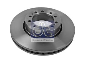 DT Spare Parts 661035 - Disco de freno