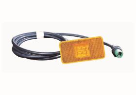 ALKAR 9603101 - REVERSIBLE,PILOTO LATERAL,CON PORTALáMPARA, AMBAR, LED, 1.4W