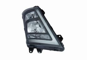 ALKAR 9852285 - DERECHO,FARO,ELéCTRICO, CON MOTOR, NEGRO, H1, H7, LHD,