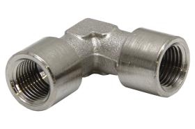 Cofan 06350038 - CODO H-H LATÓN NIQUELADO R-3/8