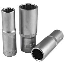 JBM Herramientas 10156 - VASO  75MM DE LARGO, 22MM. 12 CANTOS