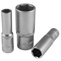 JBM Herramientas 10255 - VASO HEXAGONAL DE 65MM DE LARGO, 15MM.