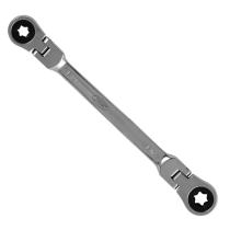 JBM Herramientas 10528 - LLAVE ARTICULADA TRINQUETE TORX E10XE12