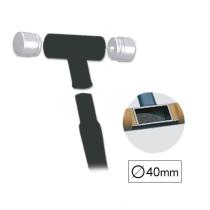 JBM Herramientas 11212 - PUNTA RECAMBIO PARA MARTILLO NYLON Ø40MM