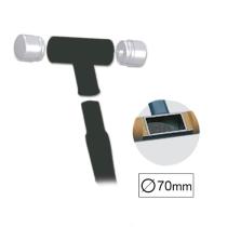 JBM Herramientas 11214 - PUNTA RECAMBIO PARA MARTILLO NYLON Ø70MM