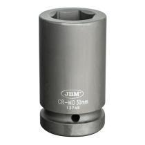 JBM Herramientas 13746 - VASO DE IMPACTO LARGO HEX. 1" 30MM