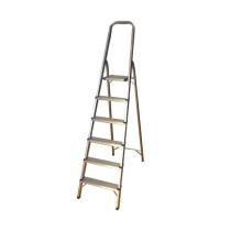 JBM Herramientas 50518 - ESCALERA DE ALUMINIO CON 6 PELDAÑOS